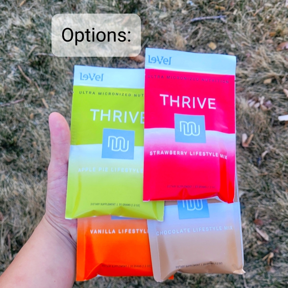 1 set of 7 thrive shakes flavor of choice